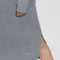 elegant knitted dress