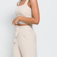 soft knitted tank