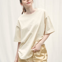 mix and match smooth satin pants / 枯茶(dark brown)