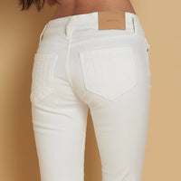 flare stretch asanoha denim / blue