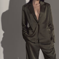 asanoha satin suit jacket