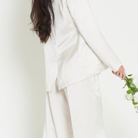 asanoha satin suit jacket