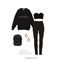 logo comfort knit sweater