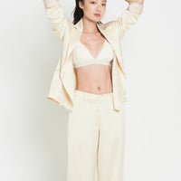 asanoha satin suit jacket