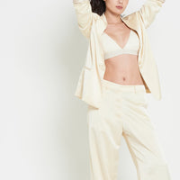 asanoha satin suit jacket