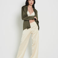asanoha satin suit jacket
