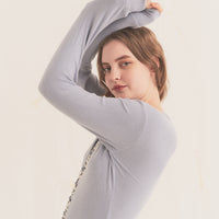 lounge jumpsuit / 薄花(light blue)