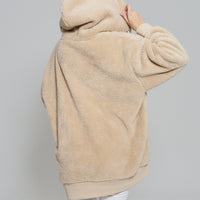 boa teddy hoodie