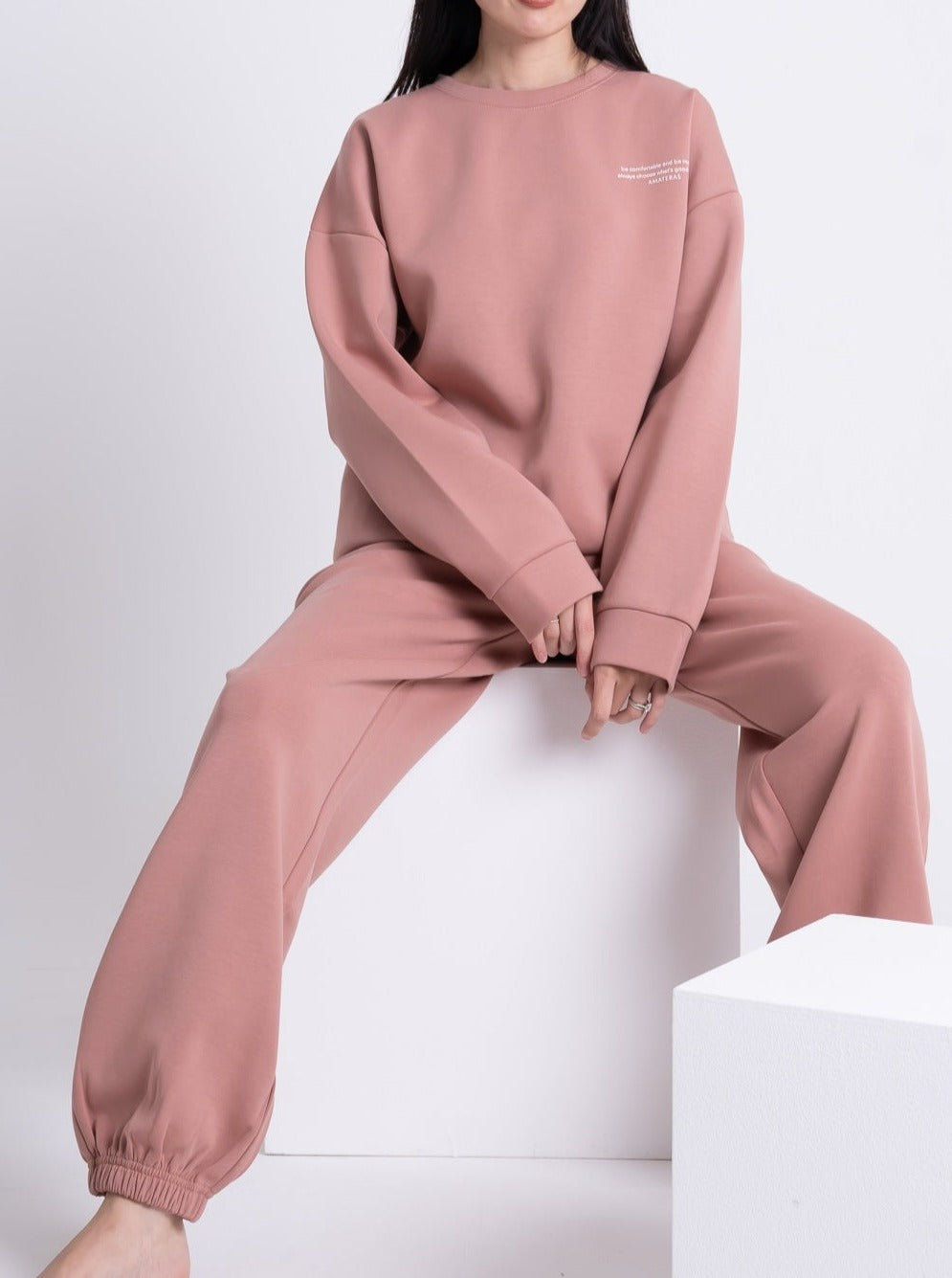 smooth tracksuit set / rouge