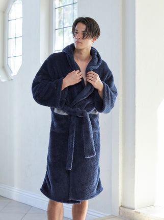 lightweight luxe fur robe