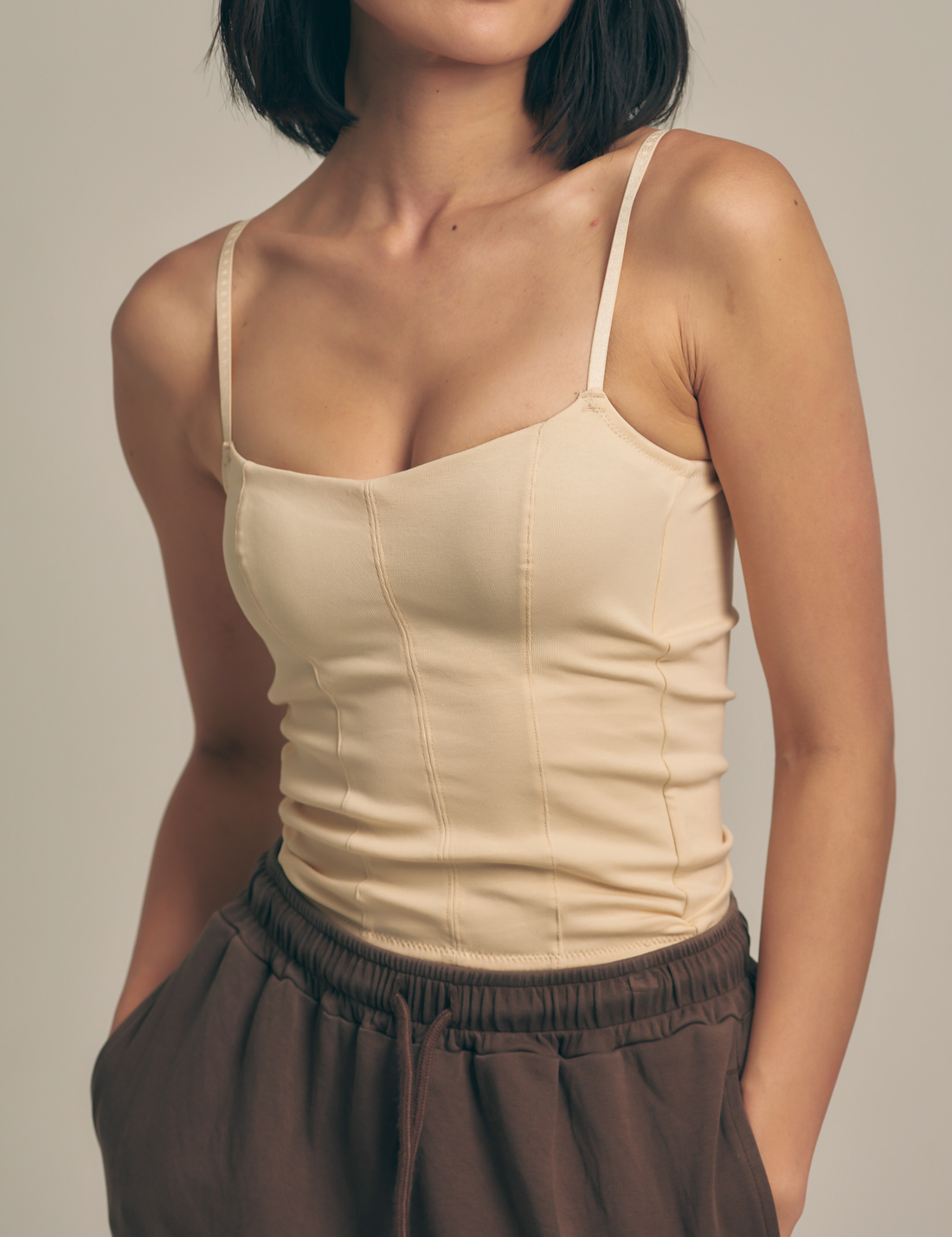 Dreamy Camisole / Walnut (light beige)