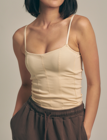 Dreamy Camisole / Walnut (light beige)