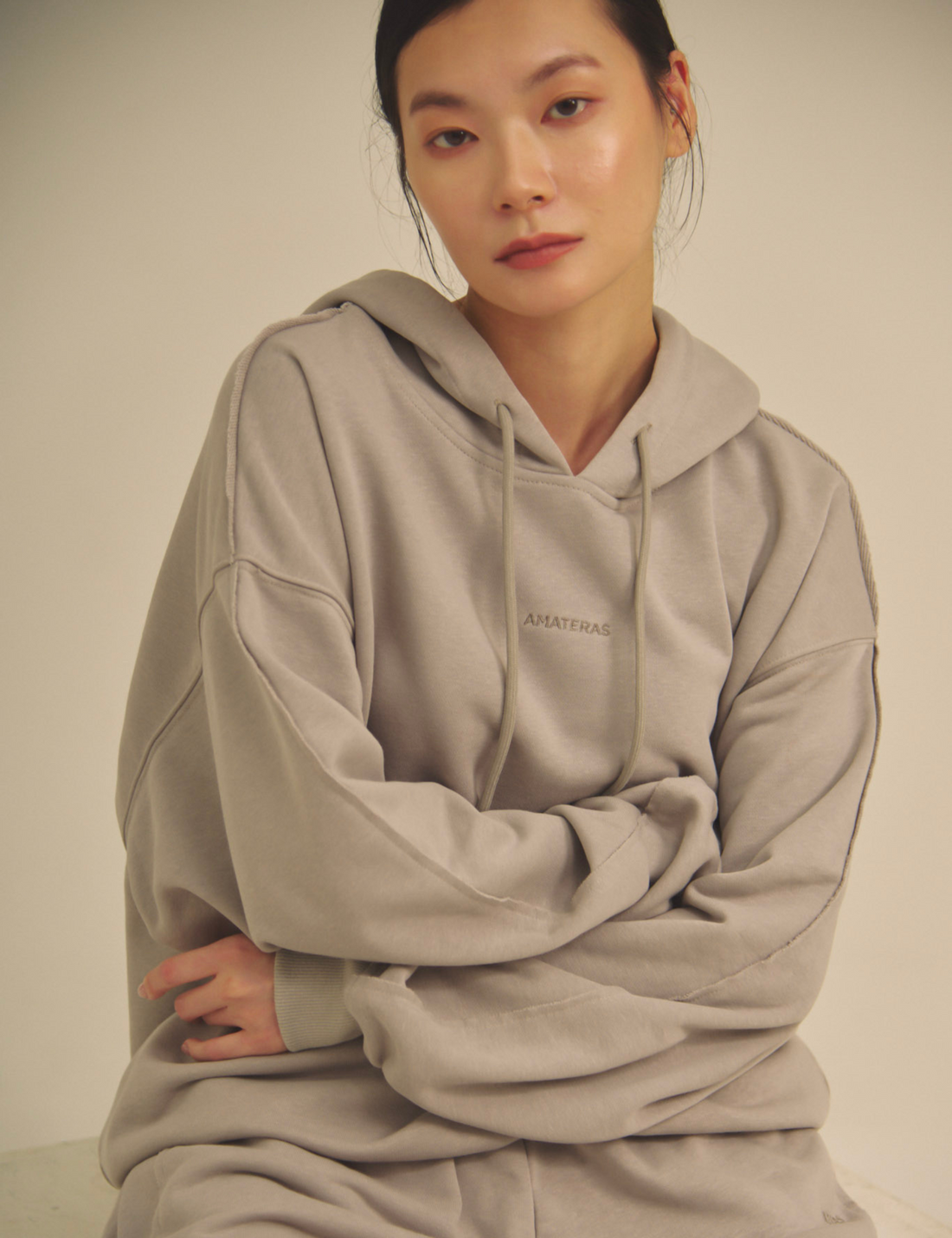 City Ease Pullover Top / 薄墨(gray)