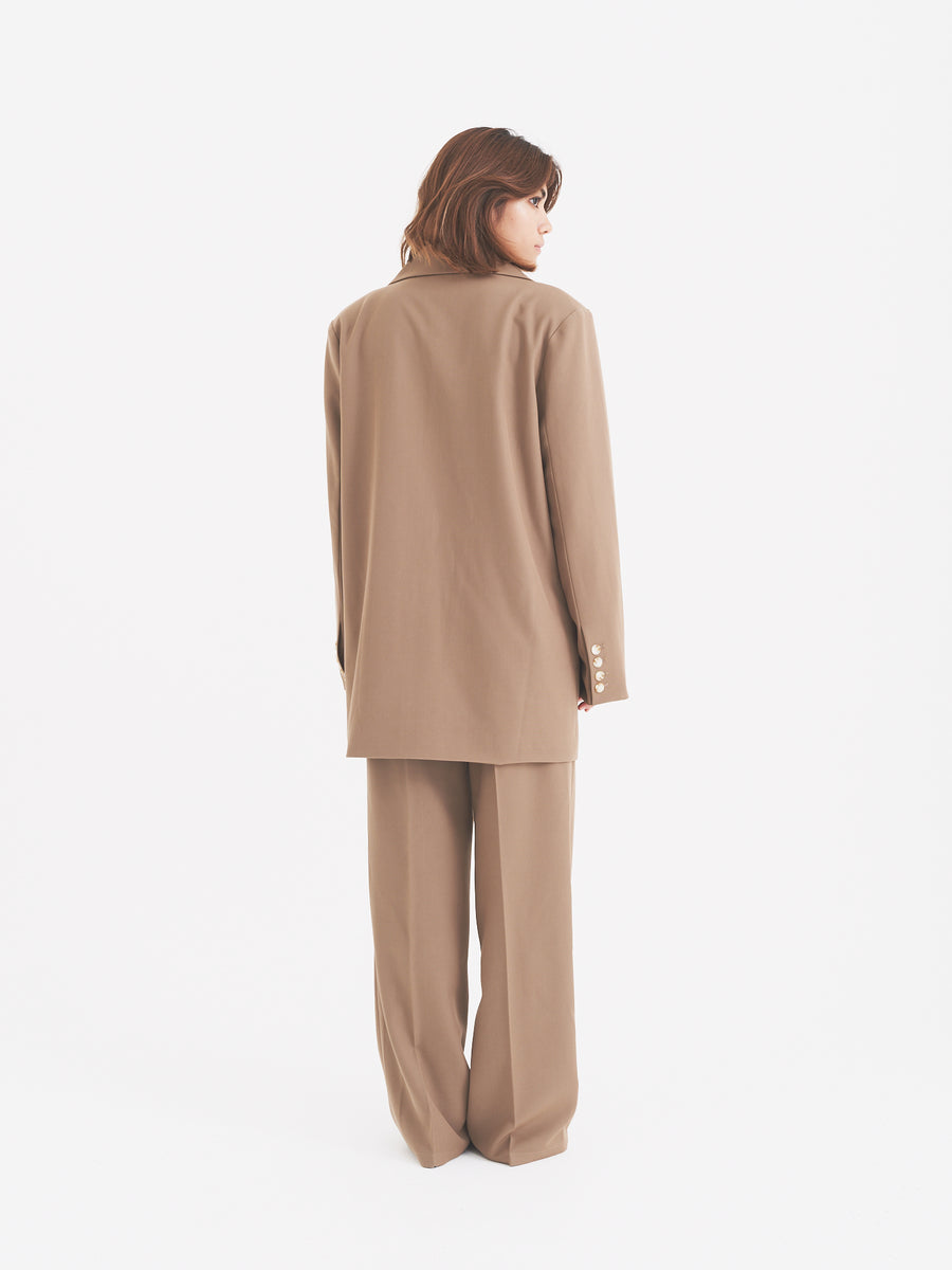 luxe trouser pants / gray