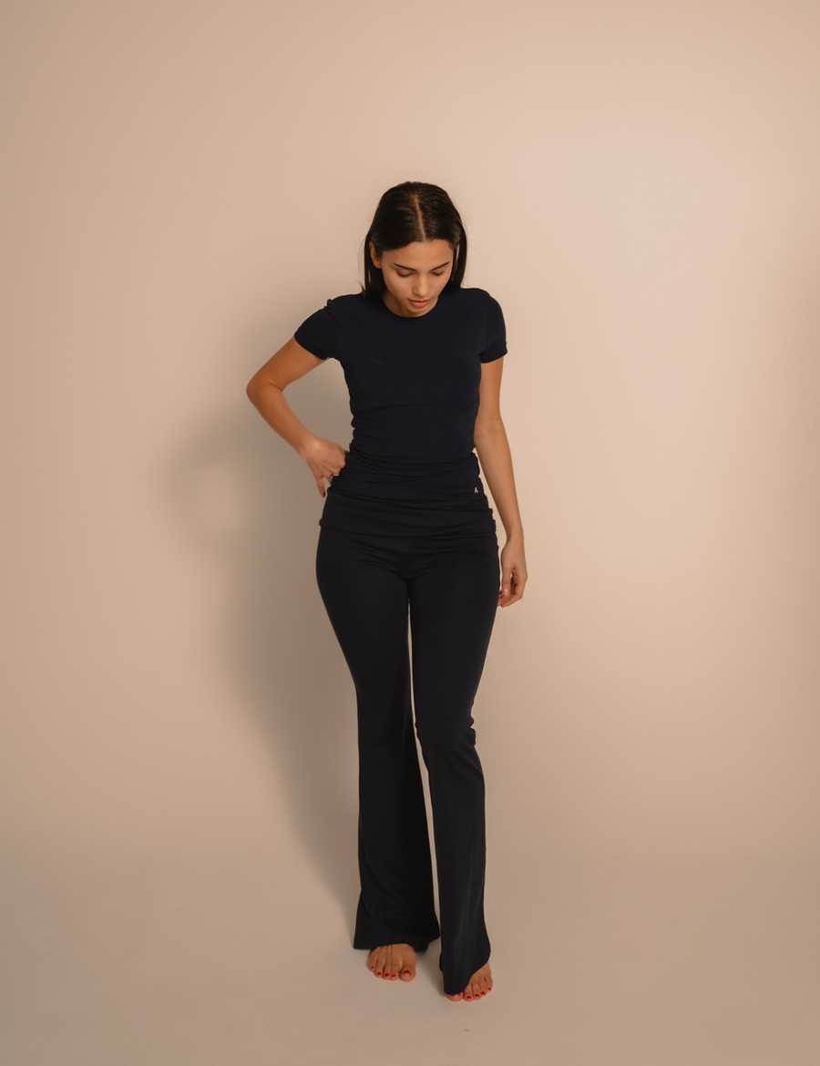 AuraFit Padded Tee / 濃藍(navy)