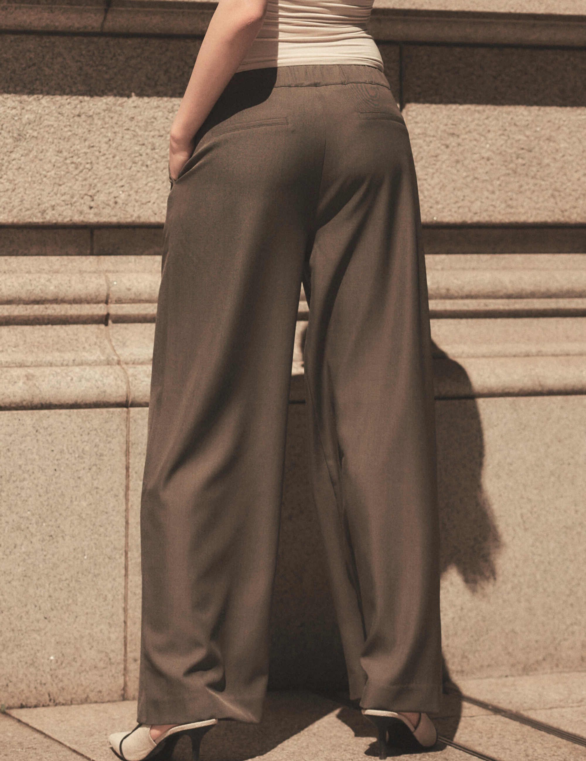Urban Elegance Style Up Pants / 薄墨(gray)