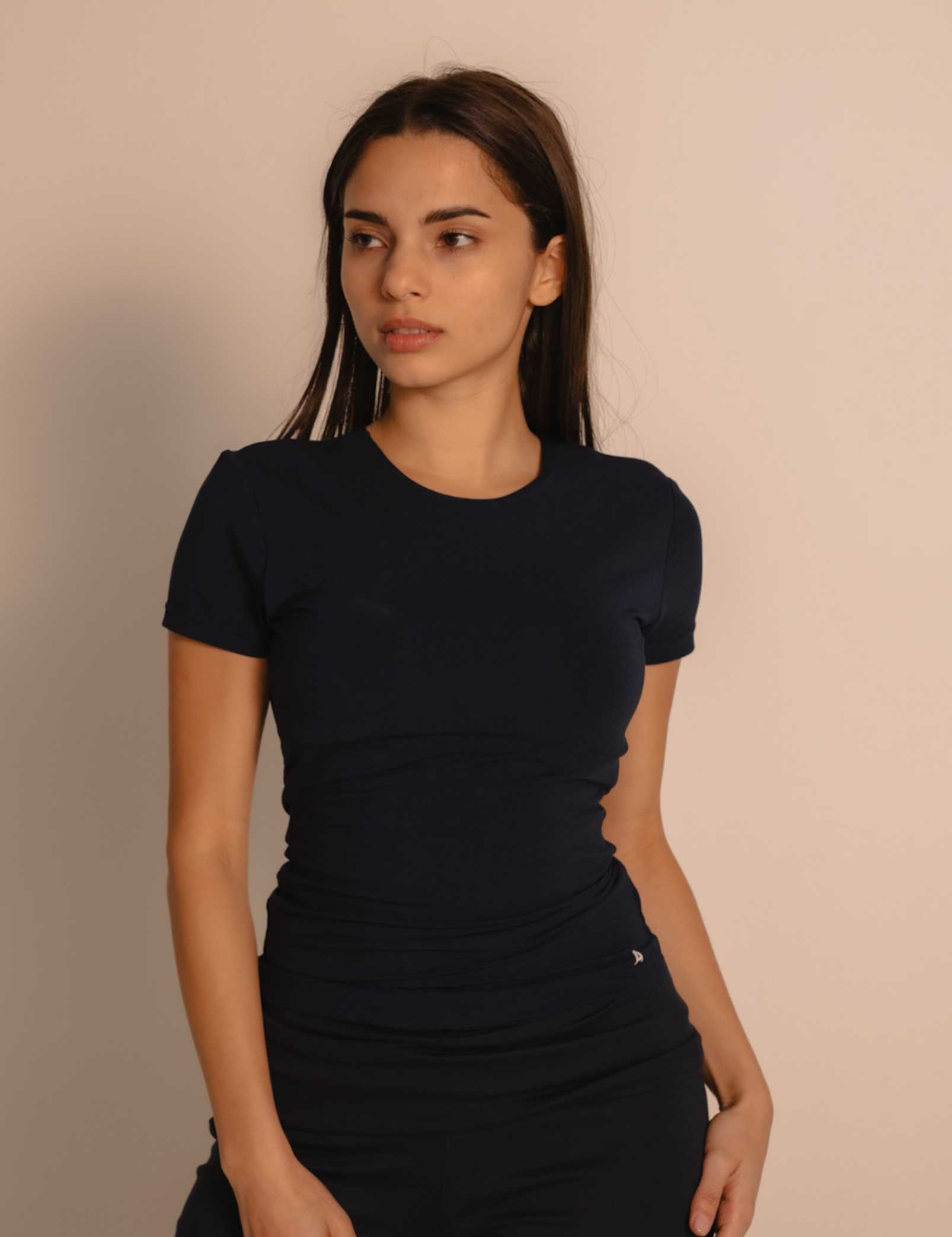 AuraFit Padded Tee / 濃藍(navy)