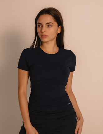 AuraFit Padded Tee / 濃藍(navy)