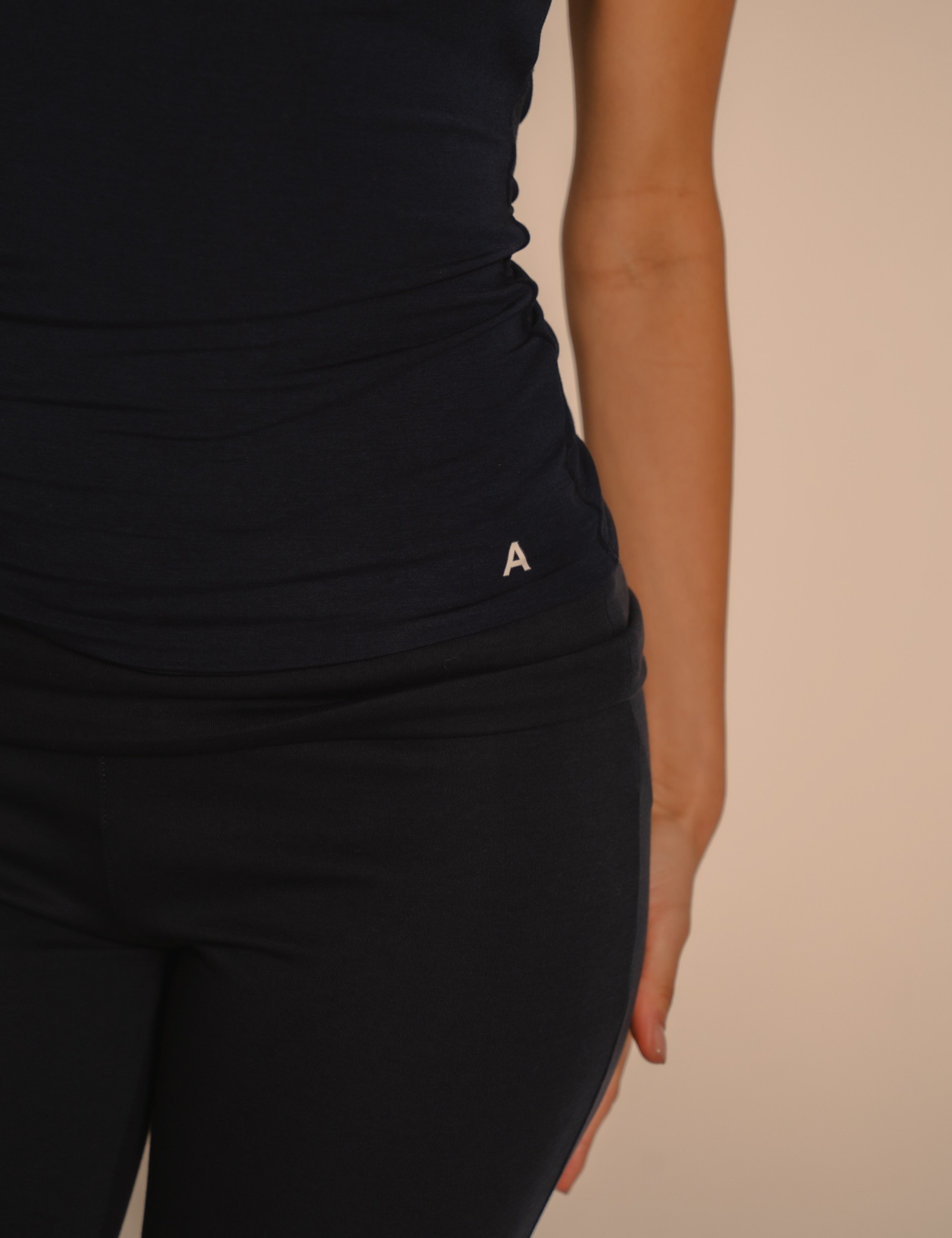 AuraFit Padded Tee / 濃藍(navy)