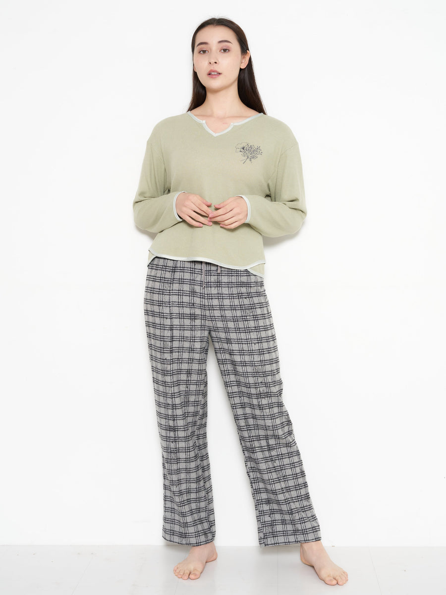 ginkgo cotton pj pants