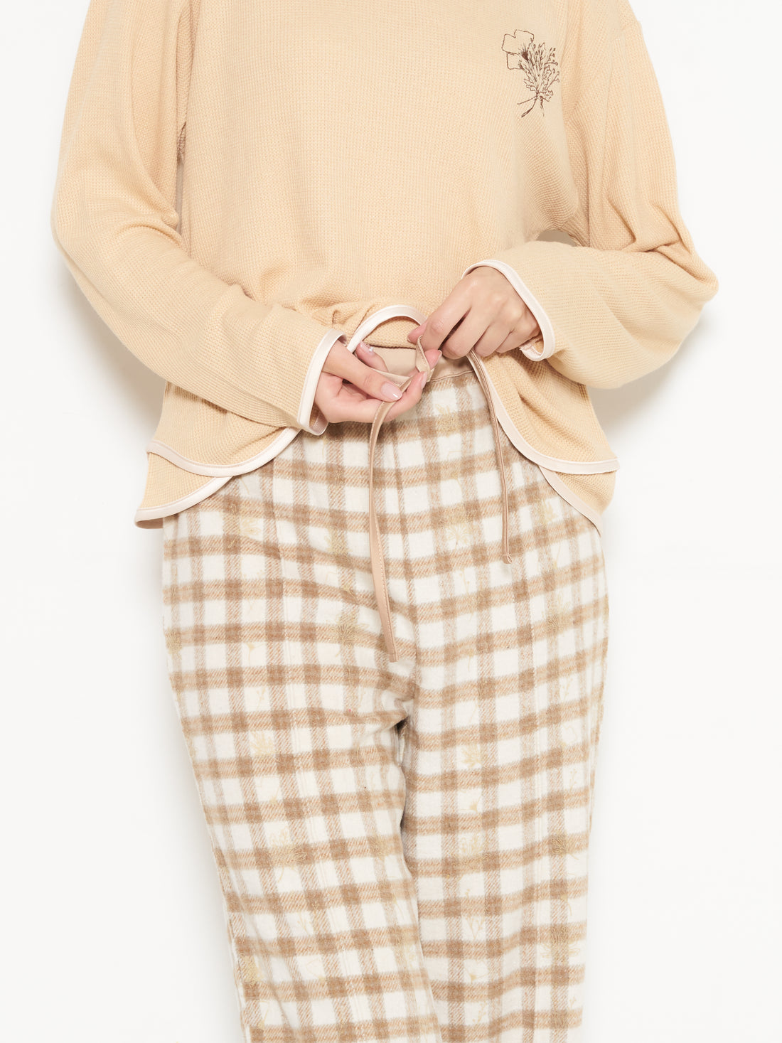 ginkgo cotton pj pants
