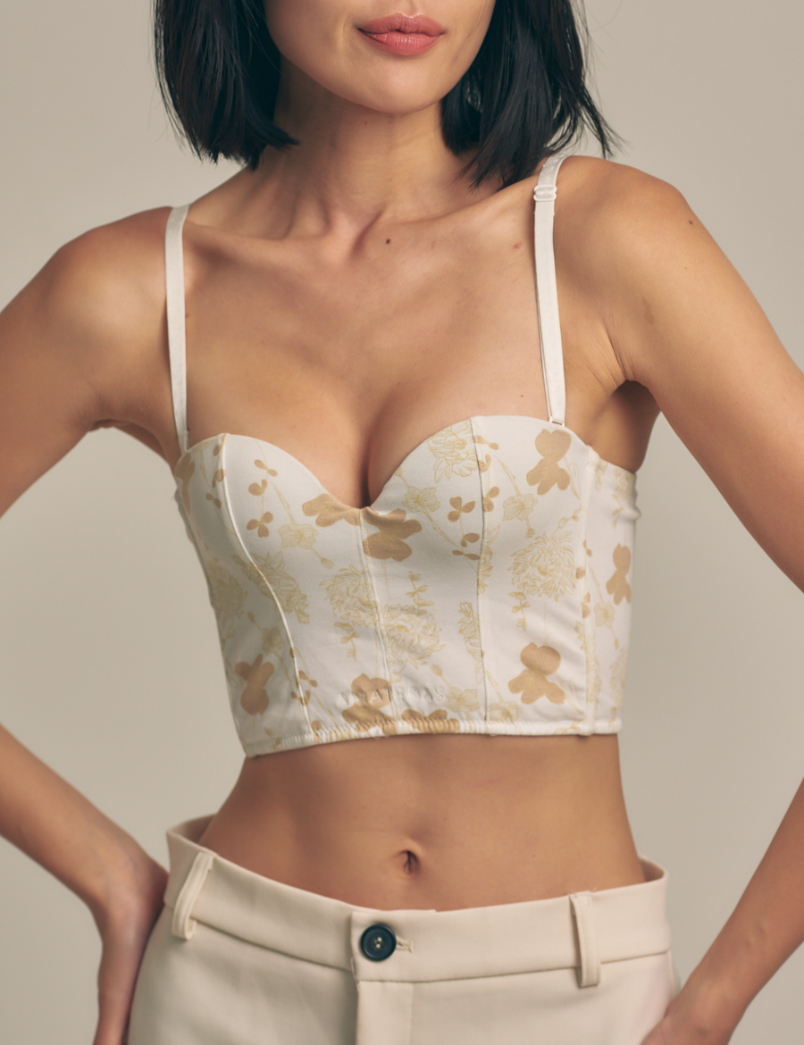 Dreamy bra / floral white