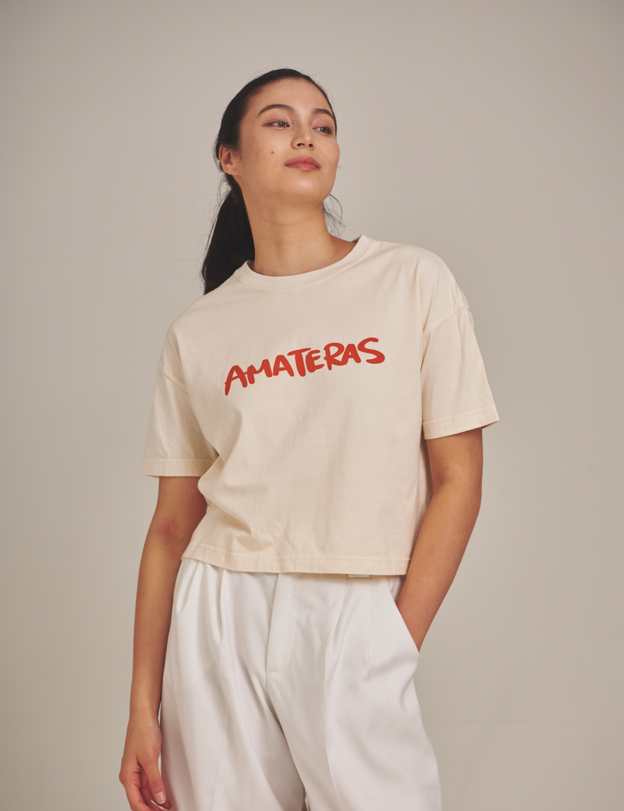 AMATERAS logo Tee / 琥珀(orange)