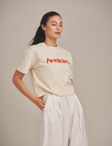 AMATERAS logo Tee / Amber (orange)