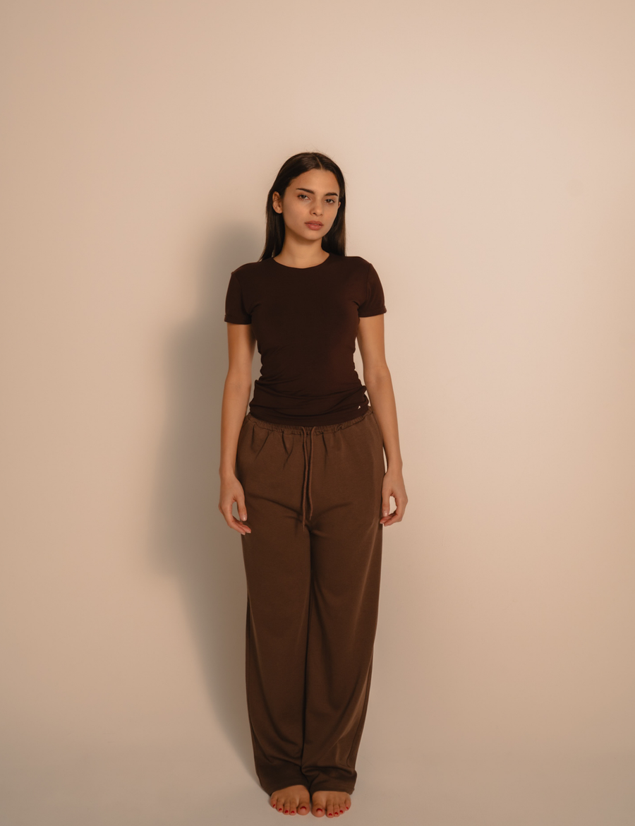 Luxe FlowFit Pants / 枯茶(brown)
