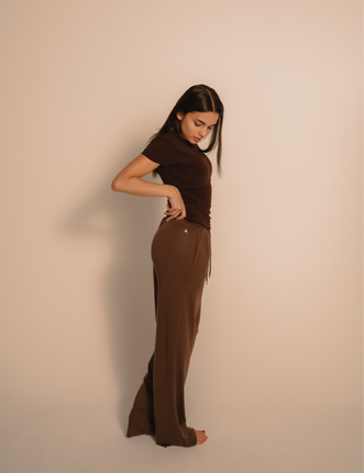 Luxe FlowFit Pants / 枯茶(brown)