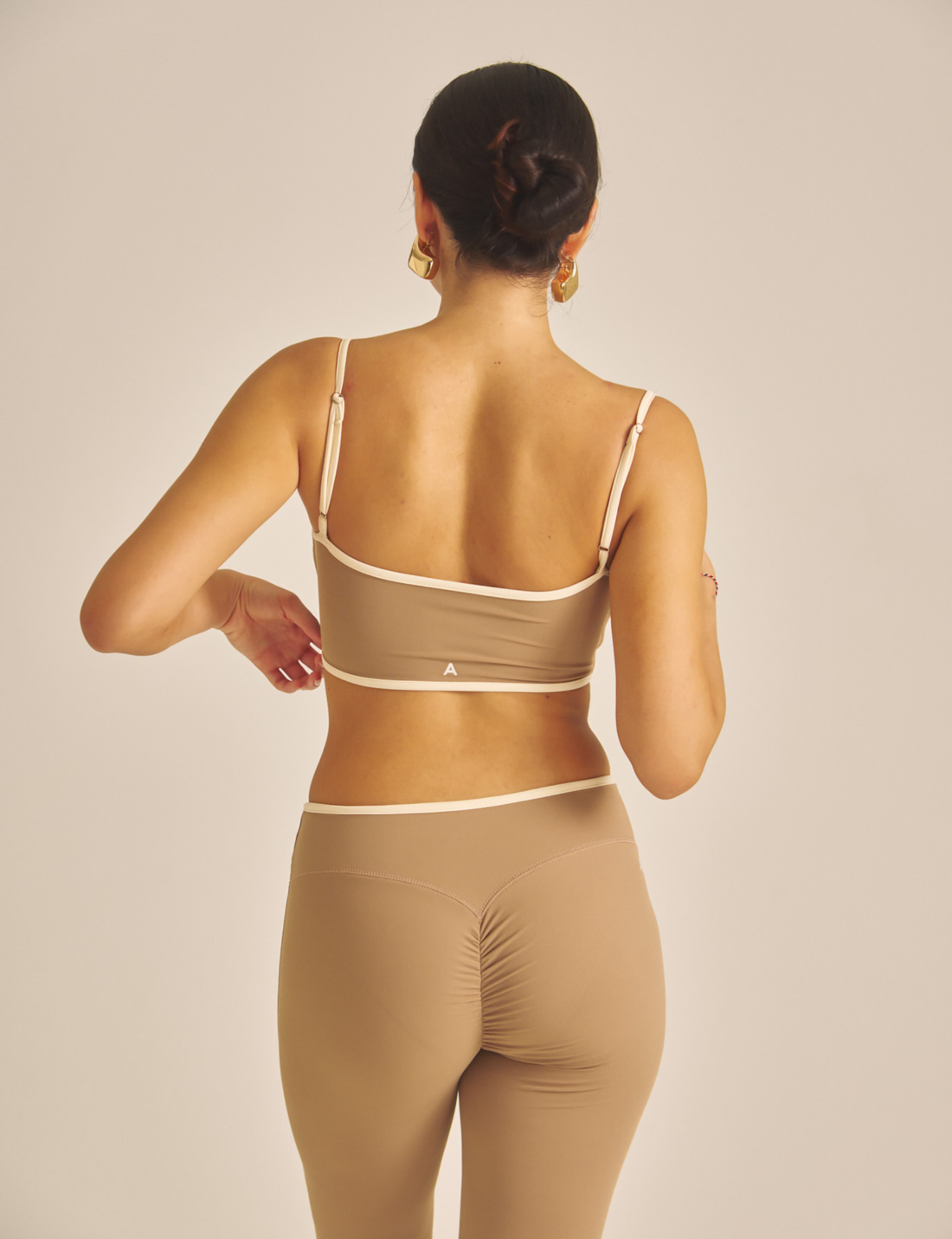 Maple Cross Bra / 白茶(beige)