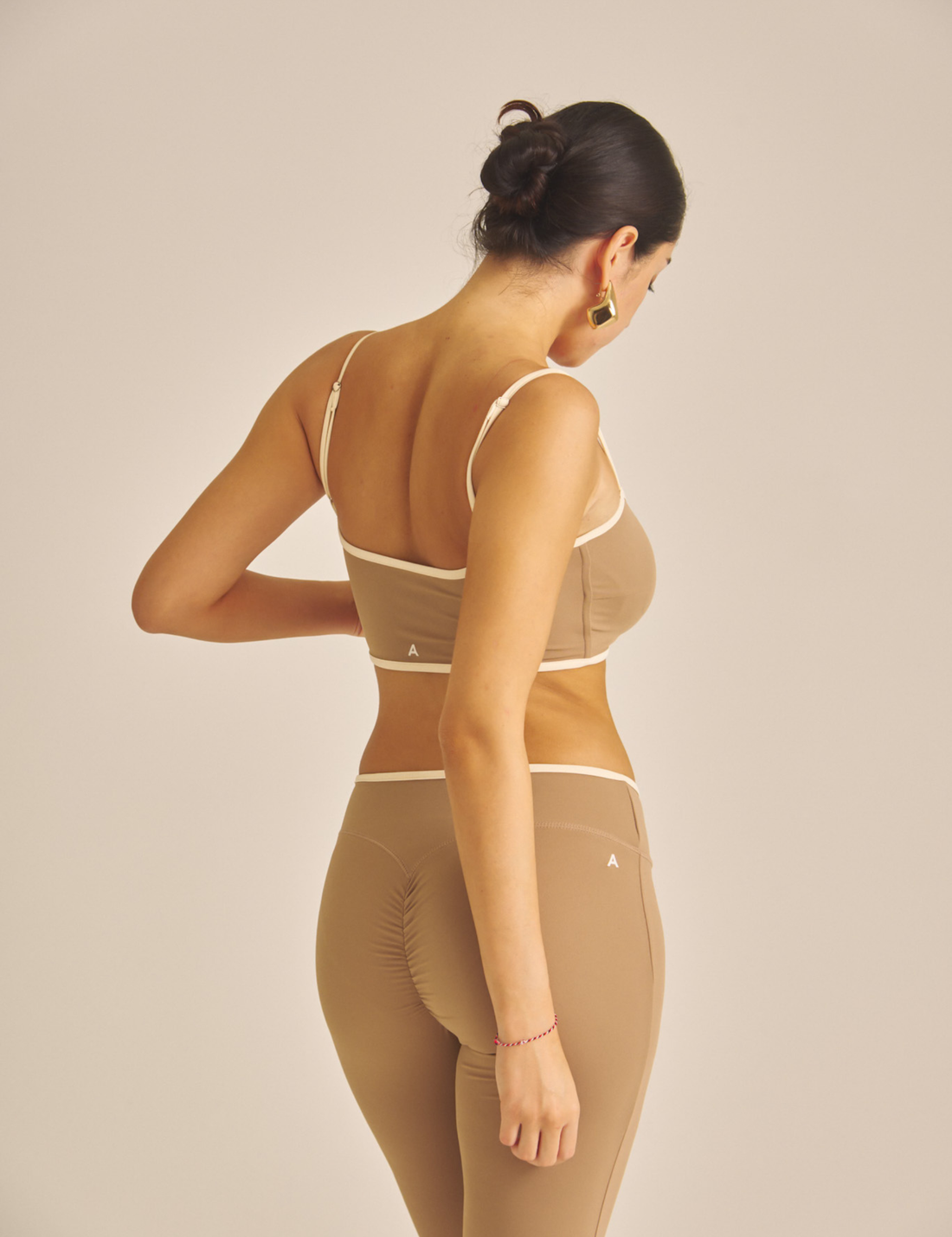 Maple Cross Bra / 白茶(beige)