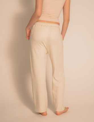 Luxe FlowFit Pants / 胡粉(off white)