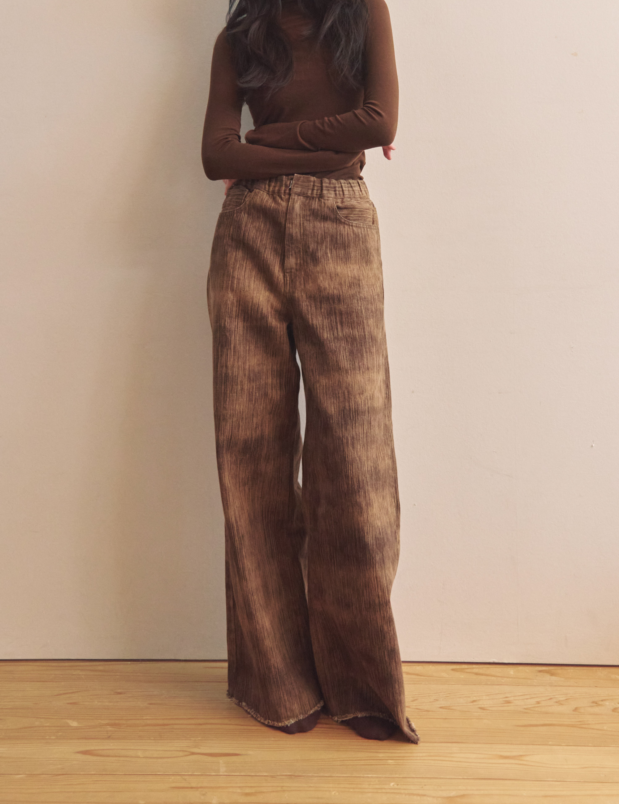 OKAYAMA DENIM×AMATERAS Legacy Denim / 雀(brown)