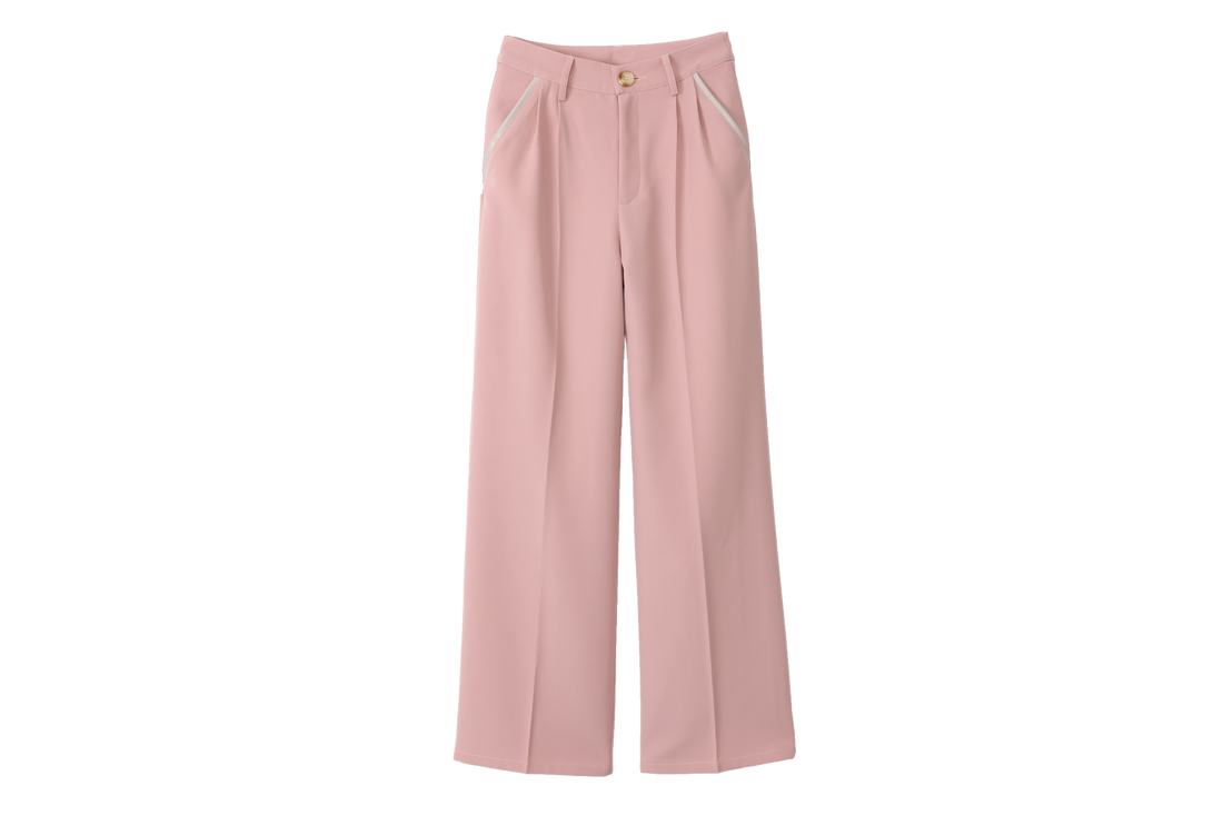 luxe trouser pants / gray