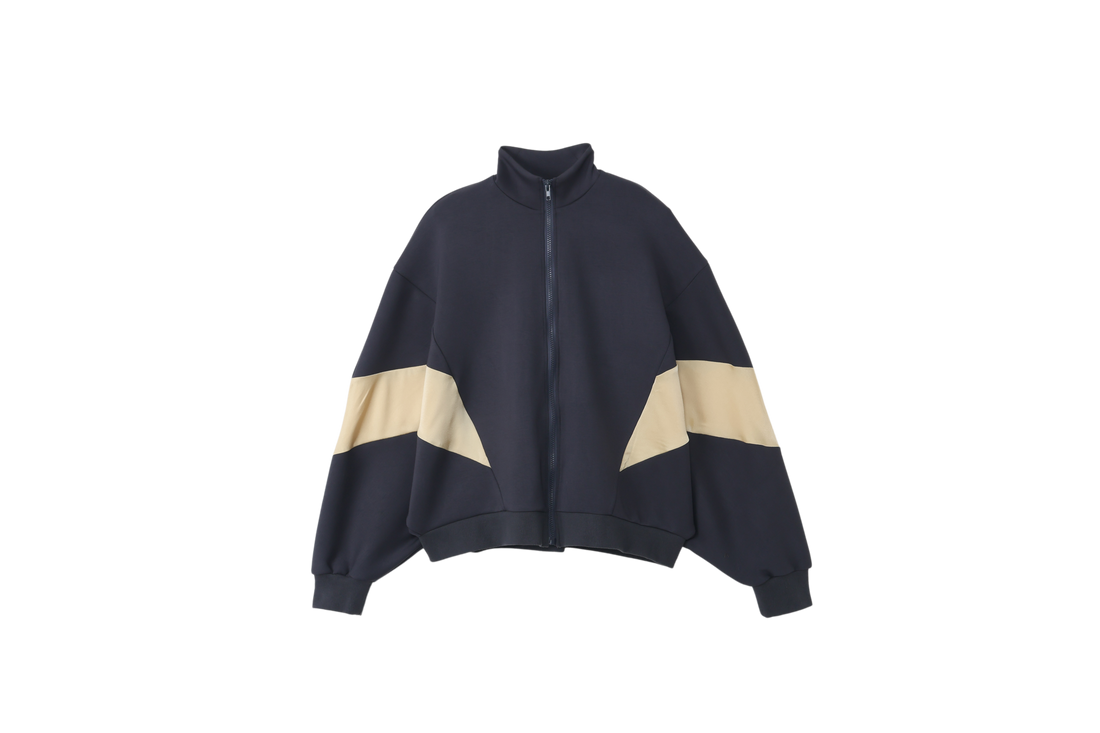dolman full zip jacket / 濃藍(navy)