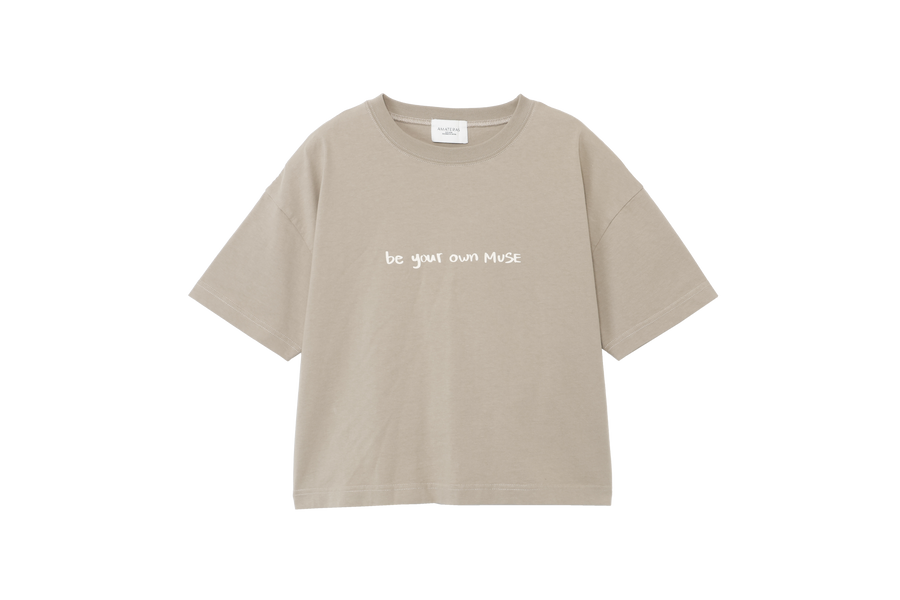 AMATERAS logo Tee / Gofun(white)