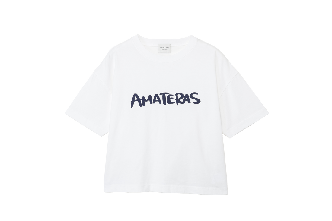 AMATERAS logo Tee / 胡粉(white)