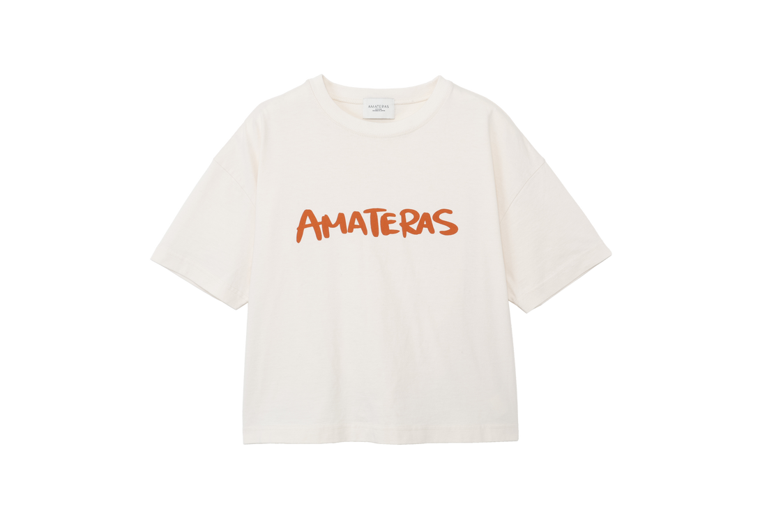 AMATERAS logo Tee / 胡粉(white)