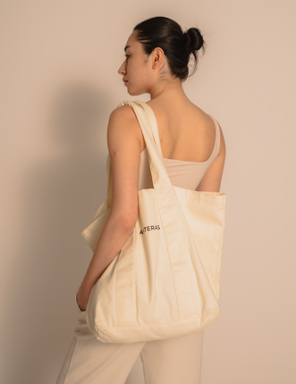 Opal Carry Tote / 胡粉(off white)