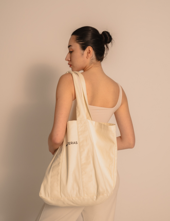 Opal Carry Tote / 胡粉(off white)