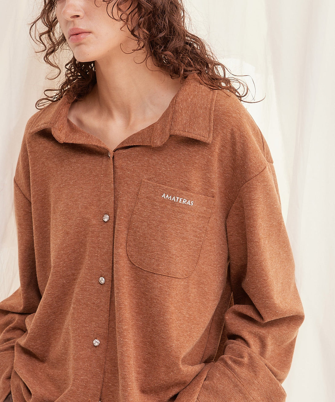 rich collared boyfriend shirt