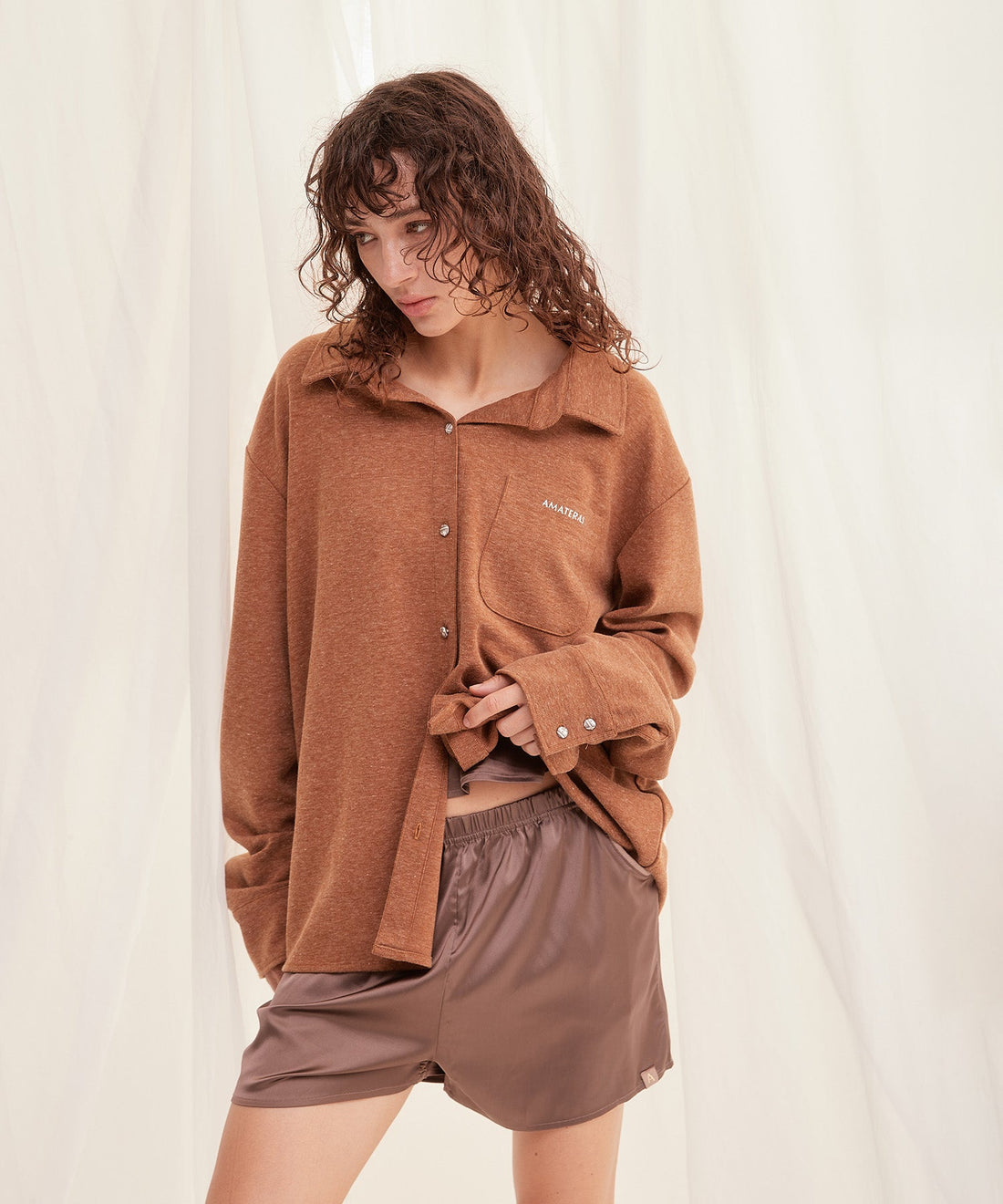 rich collared boyfriend shirt