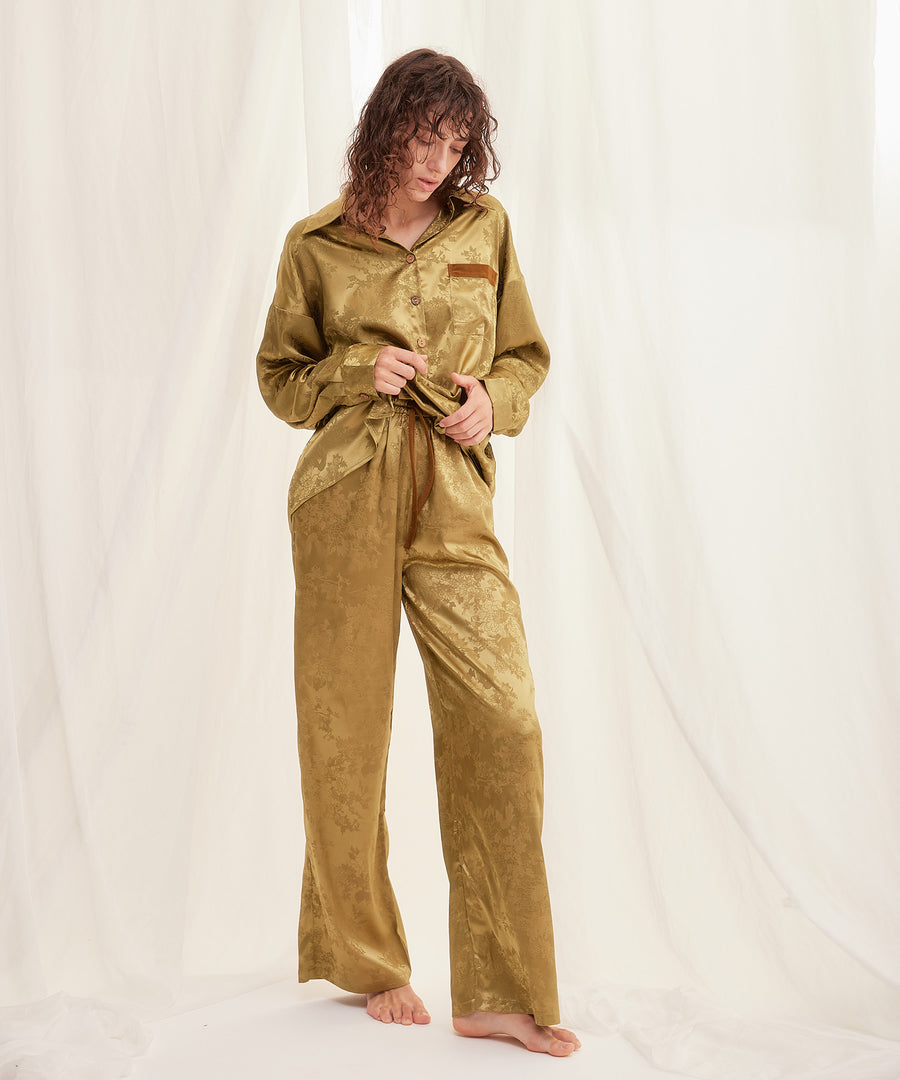 wagara jacquard lounge pants