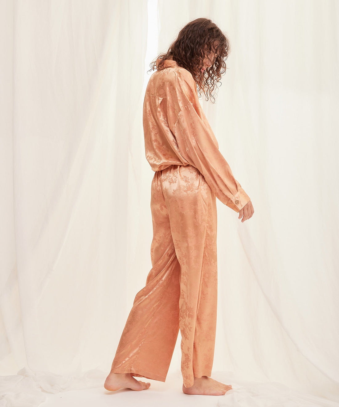 wagara jacquard lounge pants
