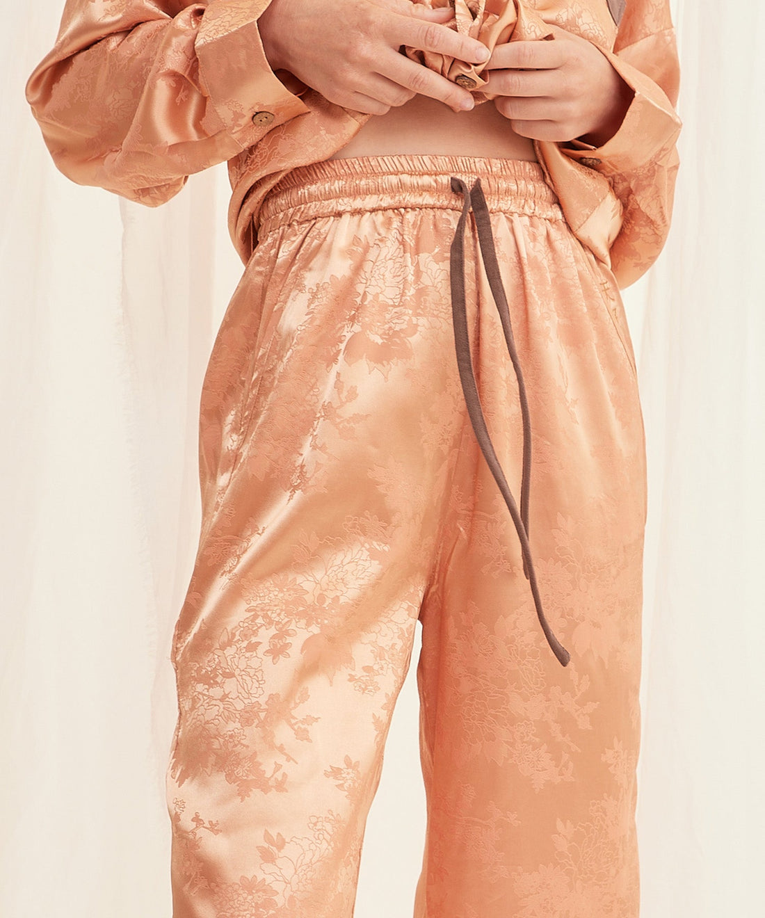 wagara jacquard lounge pants