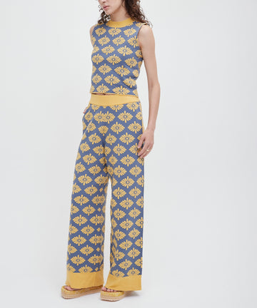 relaxing KIKU knit pants