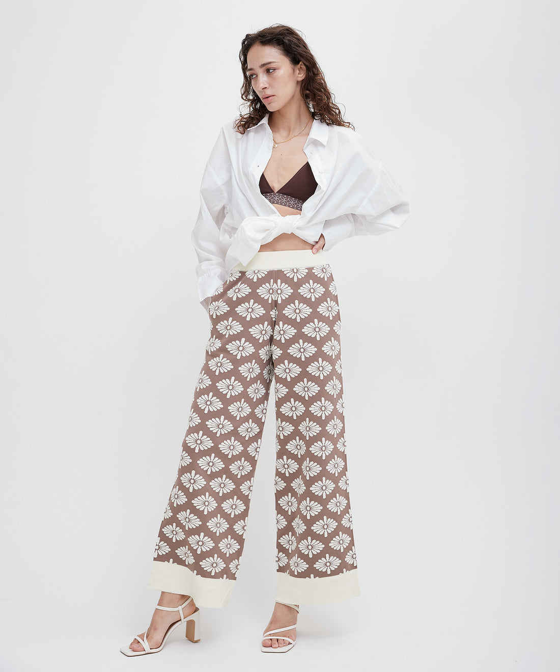 relaxing KIKU knit pants