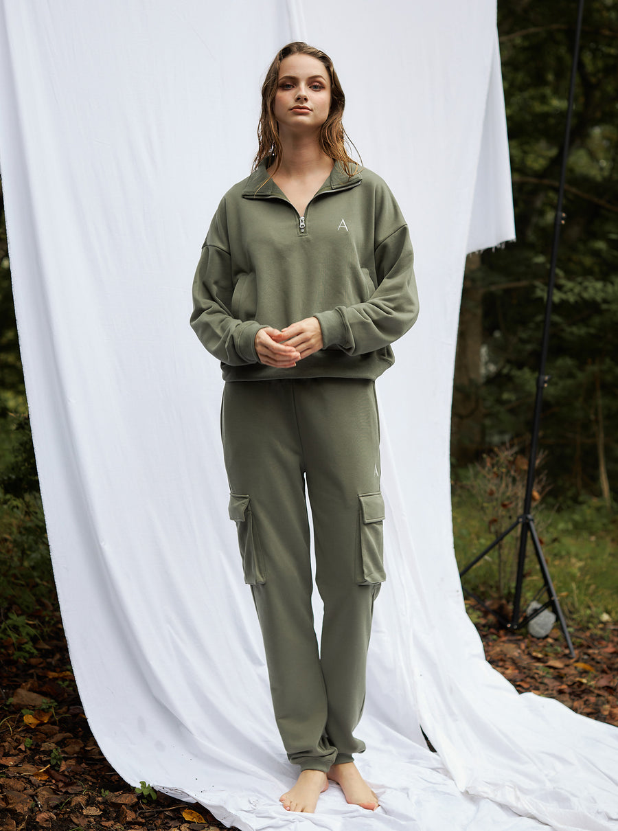 everyday half zip tracksuit