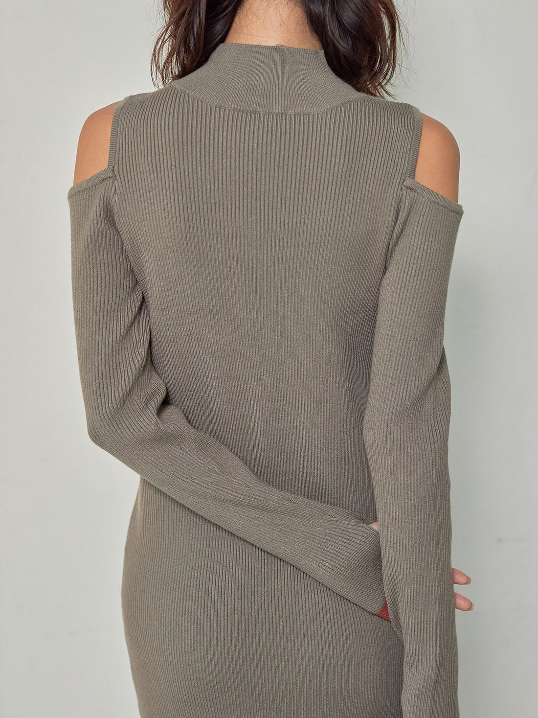 two way pattern knit onepiece